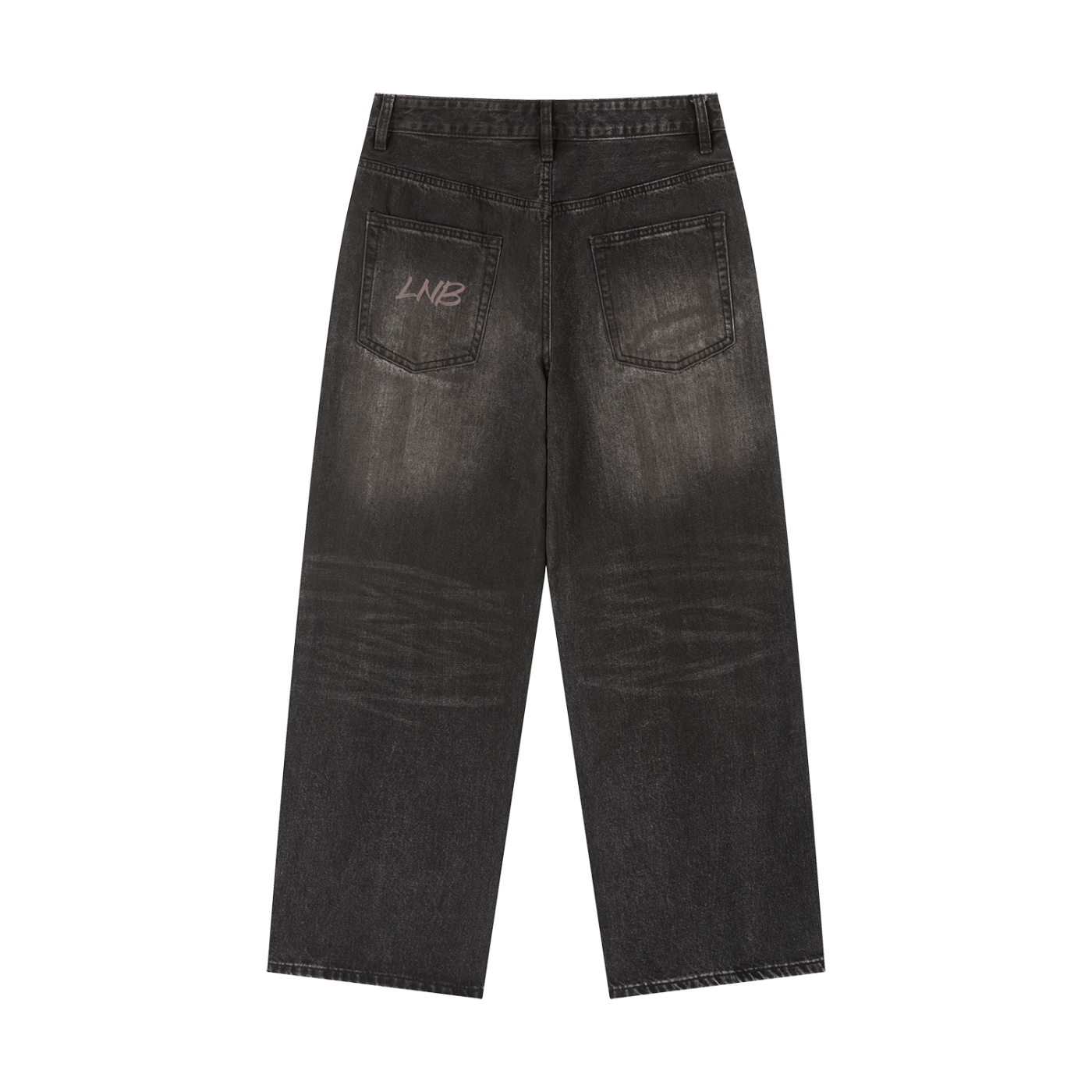 Vintage Wash Heavyweight Denim Jeans